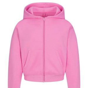 SKIMS bubblegum pink zip up hoodie size 3X